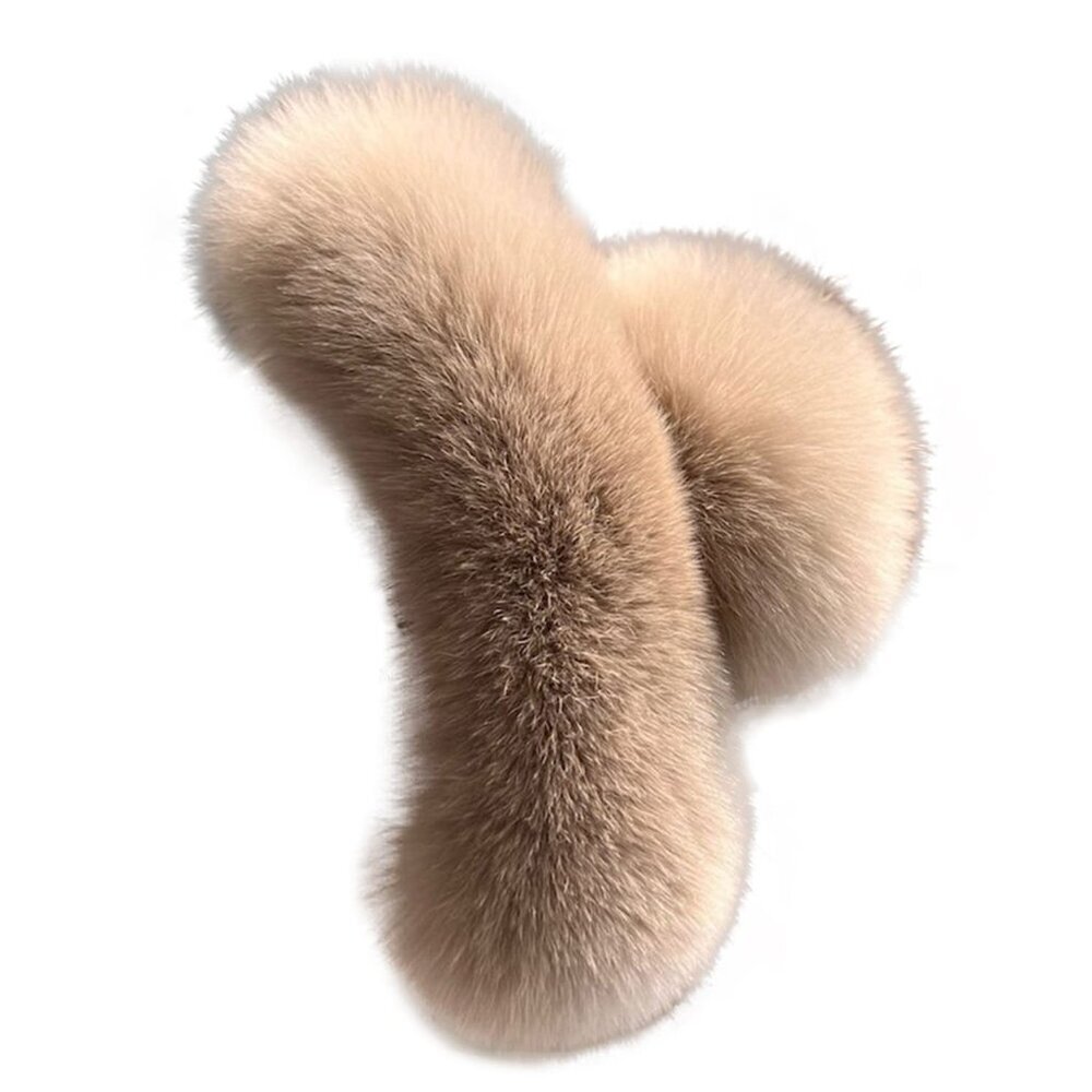 3 PCS Large Hair Claw Clips,Faux Fur Plush Fluffy for Women Girls - Picture 5 of 6